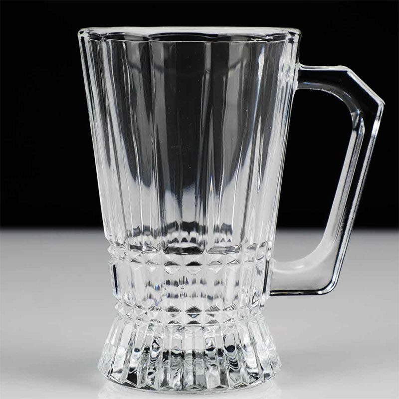 Mug avec Paille en Verre 500Ml Marron - SpaceNet Tunisie