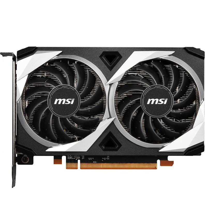 Carte Graphique MSI AMD Radeon RX 6500 XT Mech 4 Go GDDR6 X2 Noir