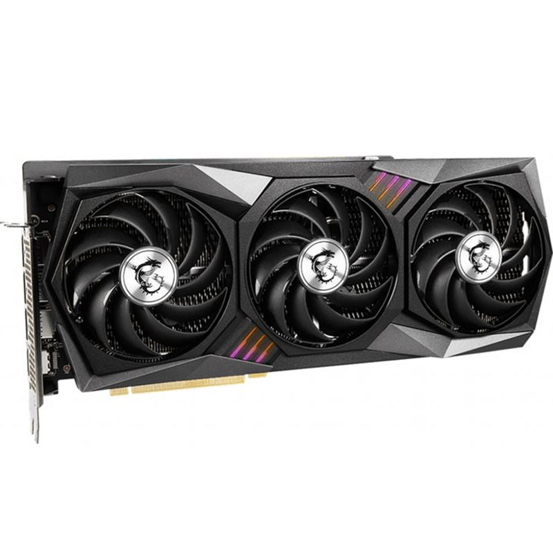 Carte Graphique MSI Nvidia Geforce RTX 3080 TI Gaming X Trio 12Go Noir