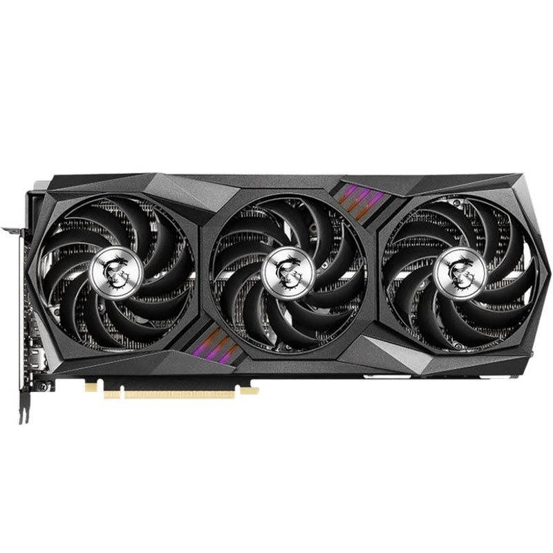 Carte Graphique MSI Nvidia Geforce RTX 3080 TI Gaming X Trio 12Go Noir