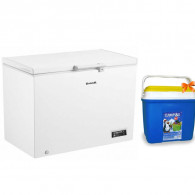 Congélateur brandt Horizontal 400 L Blanc