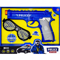 Set Police En Coffre Pour Enfant Bleu