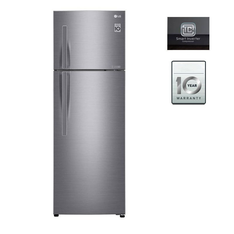 Réfrigérateur LG 329 L NoFrost Inox GL-G402RLCB