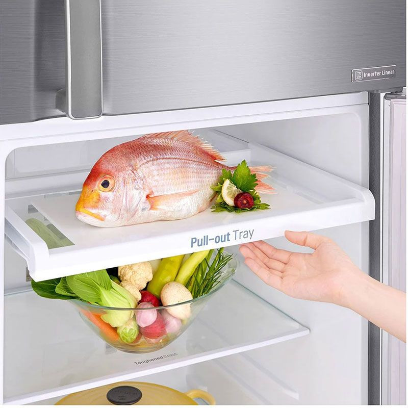 Réfrigérateur LG 329 L NoFrost Inox GL-G402RLCB