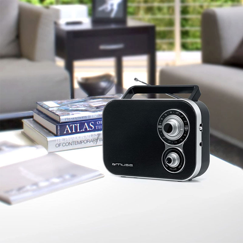 Radio Portable Muse Noir (M-051R)