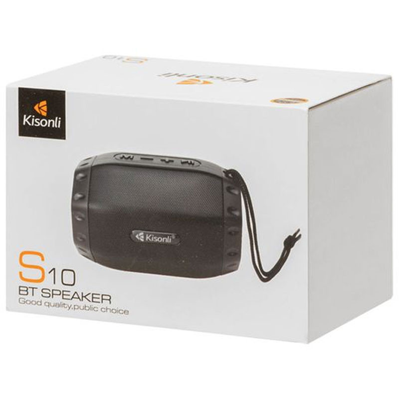 Haute Parleur Kisonli BT Noir (S10-BK)