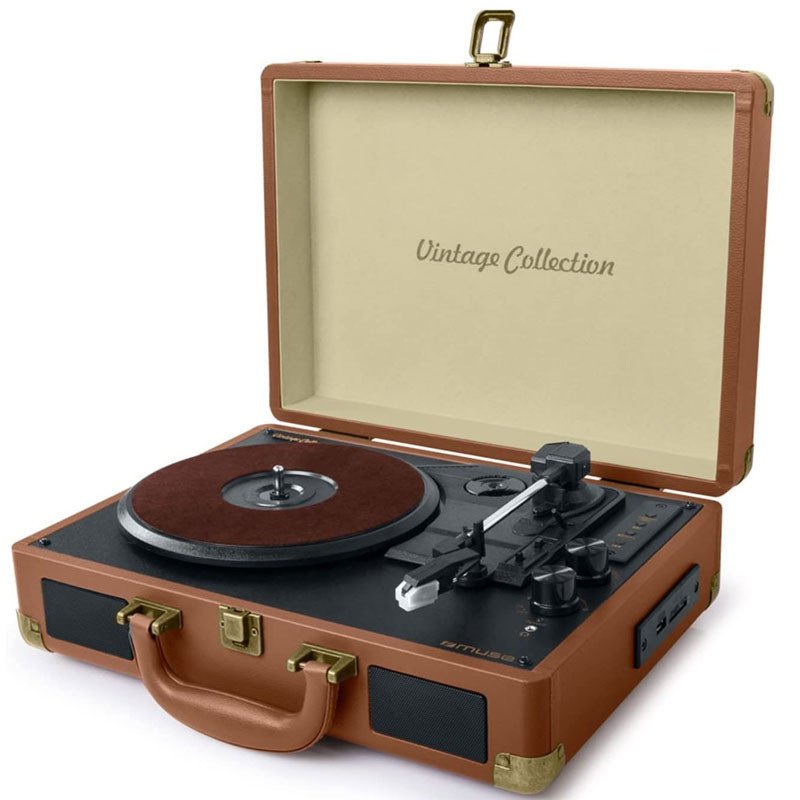 Platine Vinyle Muse Stéréo Maron (MT-103CL) Platine Vinyle Muse Stéréo Maron (MT-103CL)
