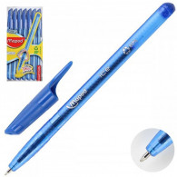 Stylo Maped Bille Ice Medium Bleu (224430)