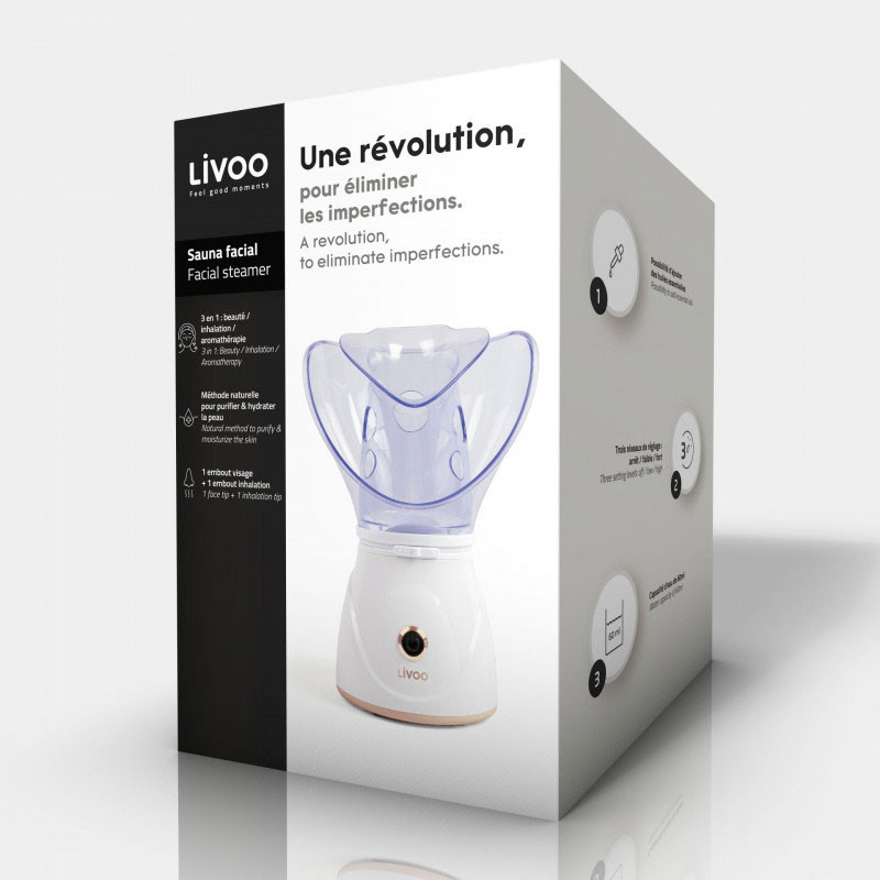 Sauna Facial Livoo Blanc (DOS184)