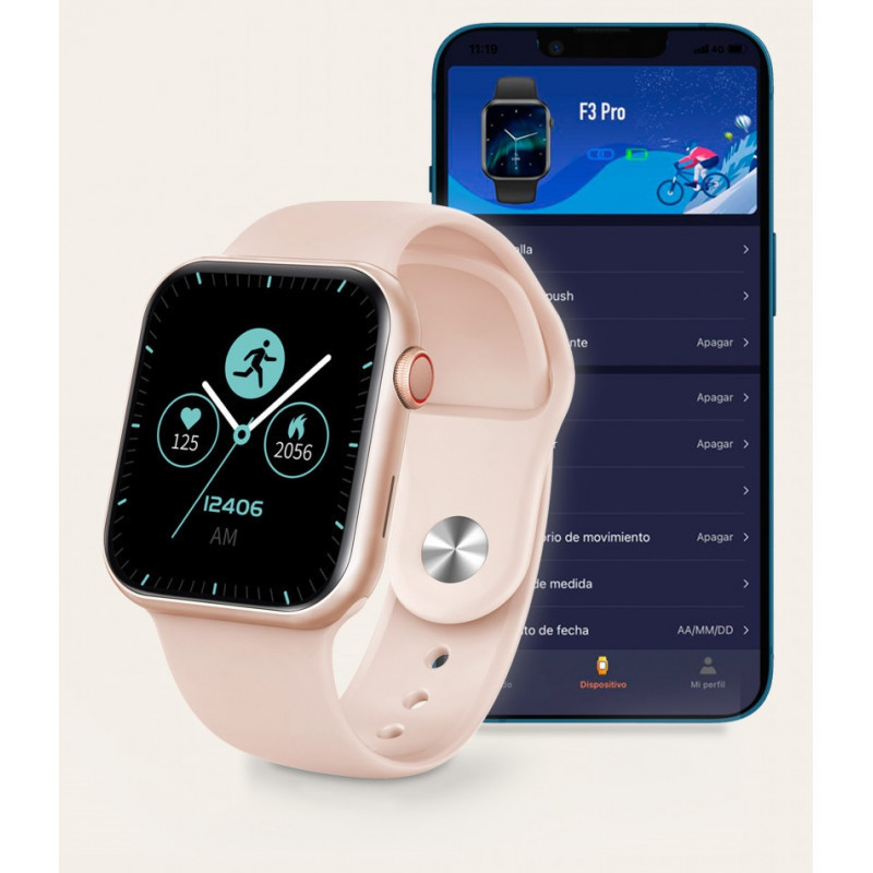 Montre Connectée Ksix Urban 3 Rose Gold