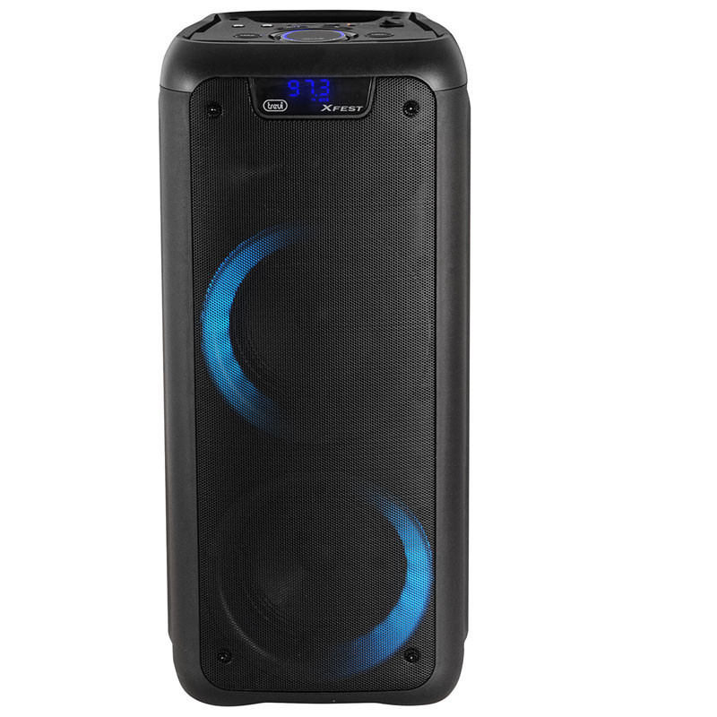 Haut-Parleur Trevi Amplifié XFest 800W XF 600 KBr Noir