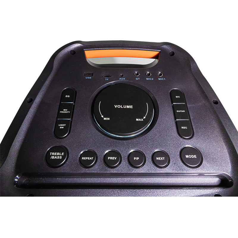 Haut-Parleur Trevi Amplifié XFest 800W XF 600 KBr Noir