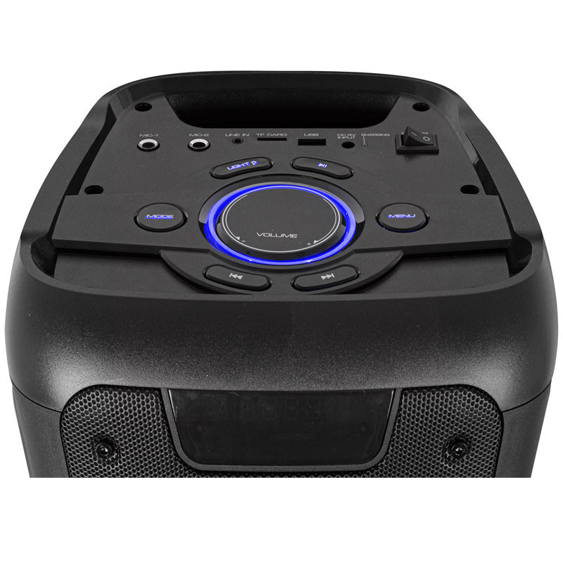 Haut-Parleur Trevi Amplifié XFest 800W XF 600 KBr Noir