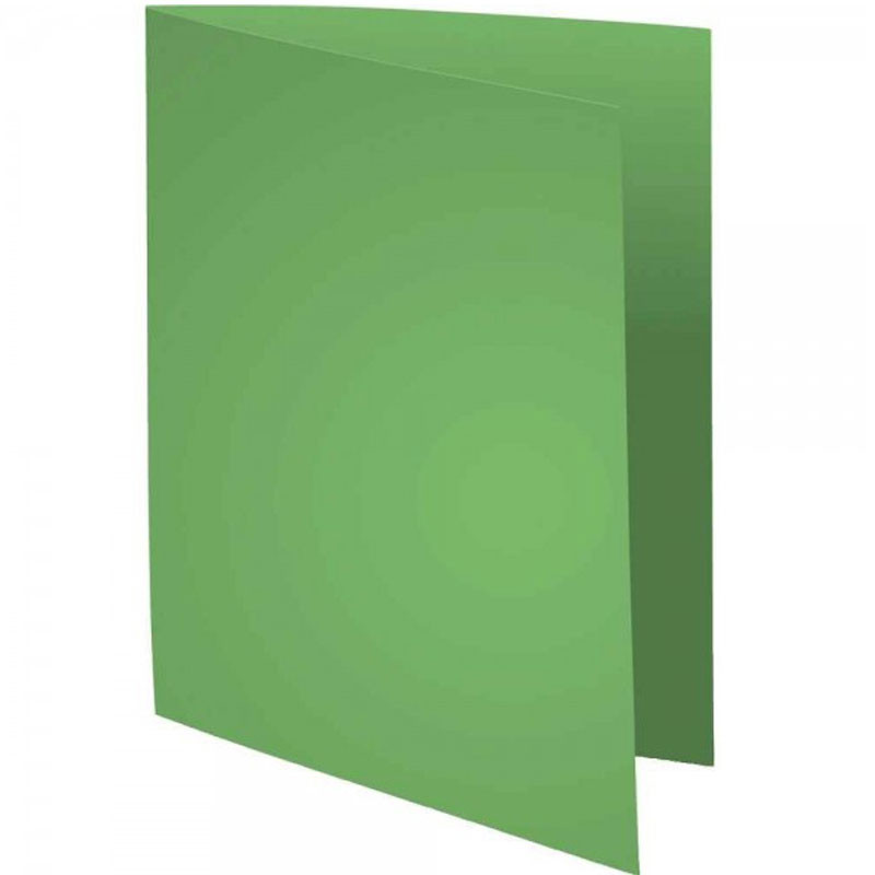 Paquet de 100 Chemises Cartonnée Vert