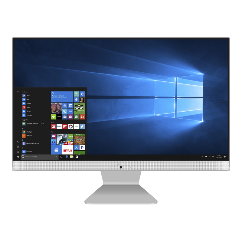 Pc De Bureau Tout En Un Asus i5 11Gén 8Go 1To + 128Go SSD Blanc (V241EAK-WA149W)