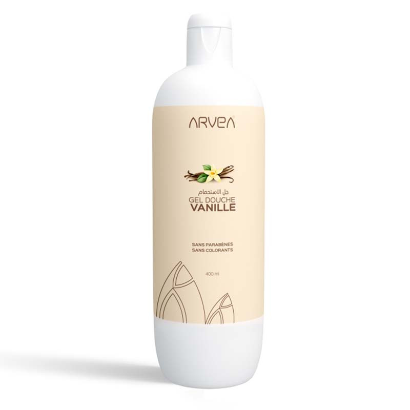 Gel Douche Arvea Vanille 400Ml