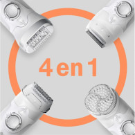Epilateur Braun Série 9 Wet & Dry Blanc (MBSES9F) Epilateur Braun Série 9 Wet & Dry Blanc (MBSES9F)