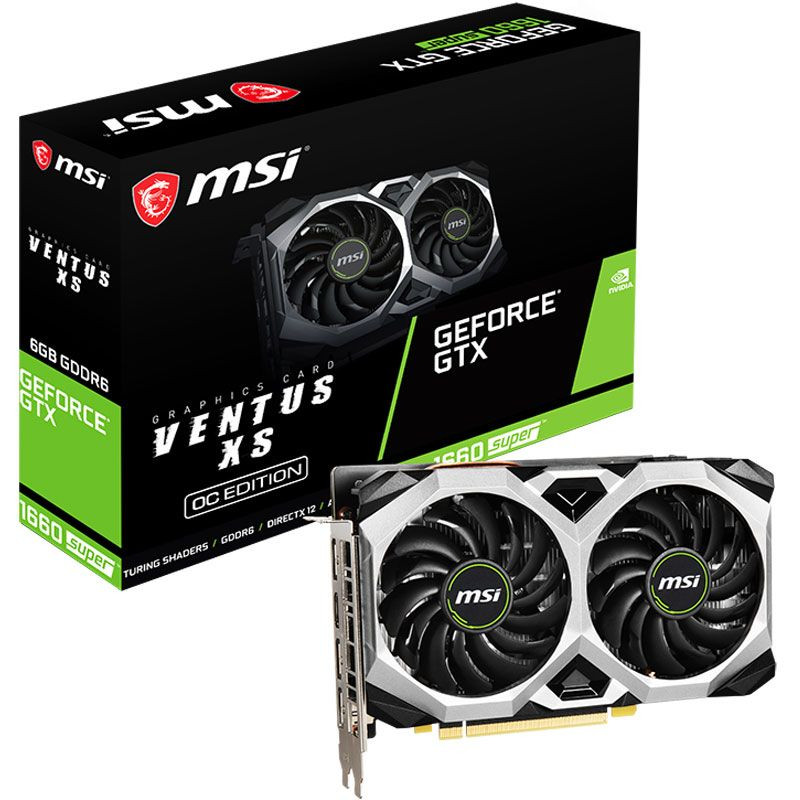 Carte Graphique MSI Nvidia GeForce GTX 1660 Super Ventus XS 6Go OC en tunisie