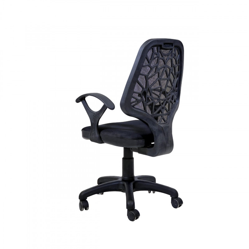 Chaise Avec Accoudoirs Noir