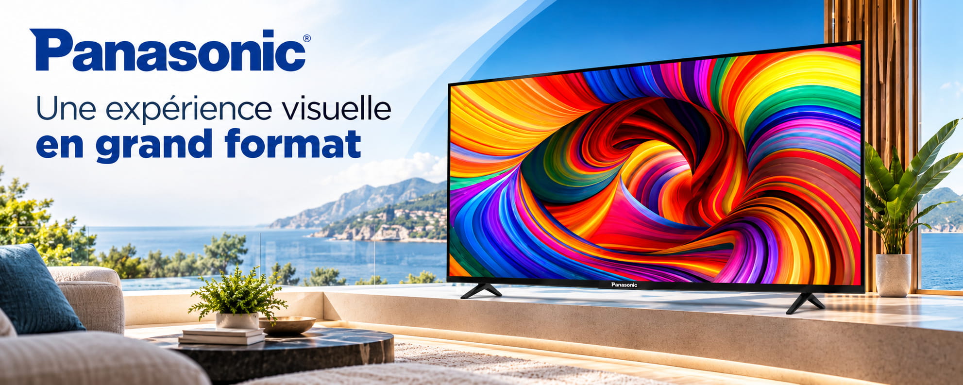 Téléviseur PANASONIC 75" W85CGF MINI LED 4K Google TV