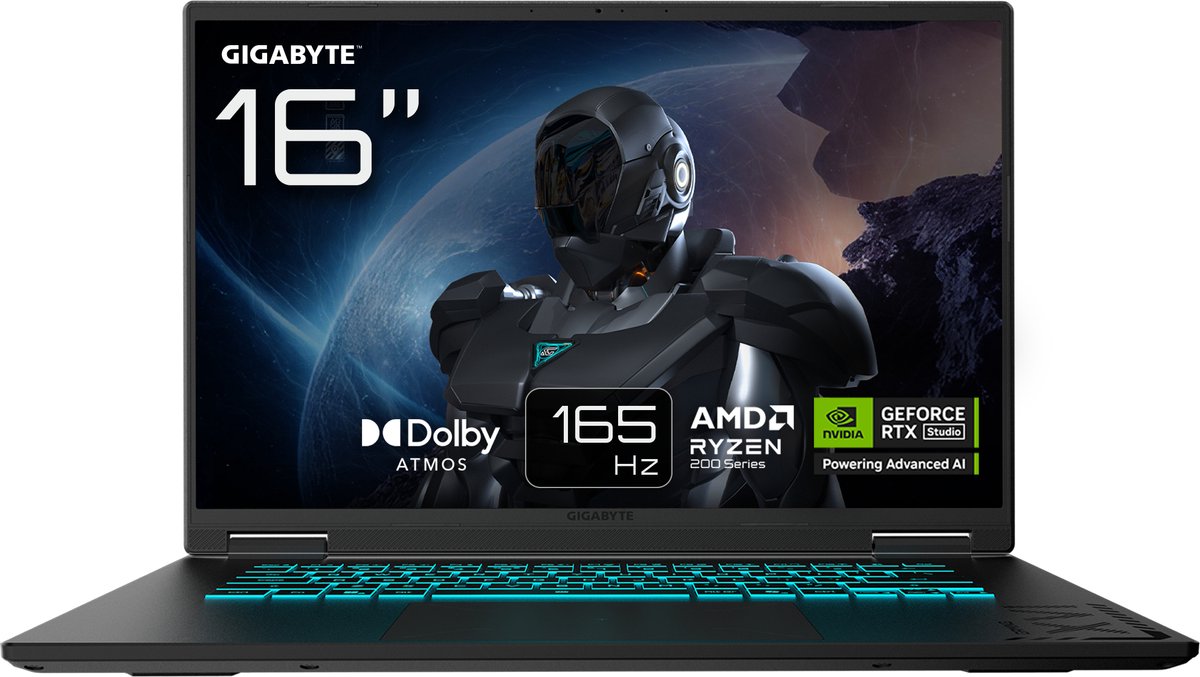 💻 Pc Portable Gamer Gigabyte A16 5TH – Ryzen 7, RTX 5050 au meilleur prix en Tunisie