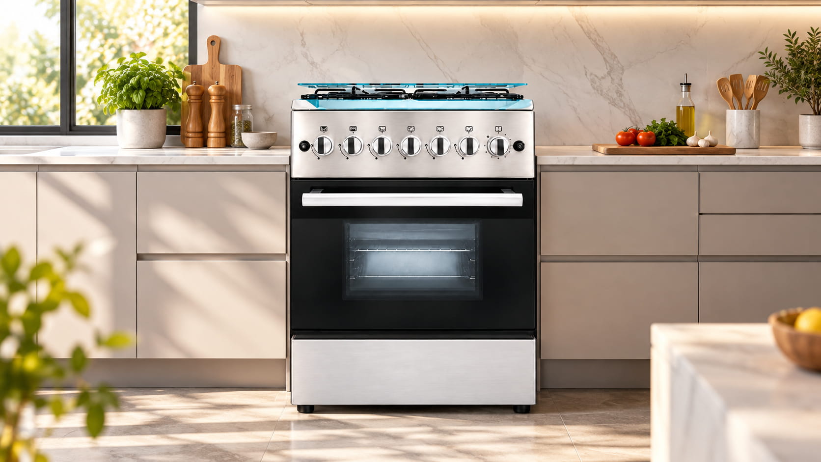 Cuisinière à Gaz Sotacer 4 Feux 60 cm au meilleur prix en Tunisie