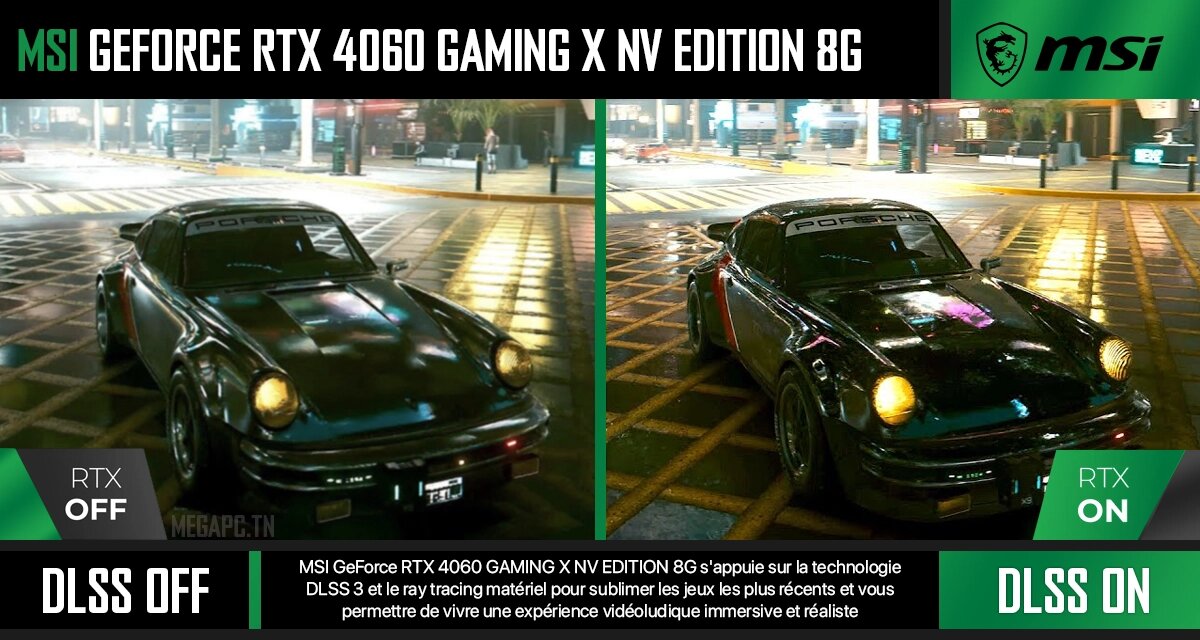 CARTE GRAPHIQUE GAMER MSI GEFORCE RTX 4060 GAMING X 8GO