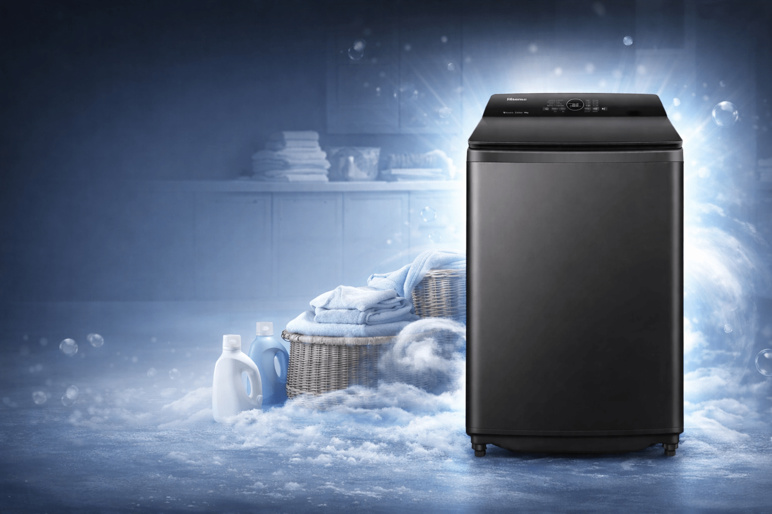 Hisense WT3i1823UB | Lave-linge à chargement par le haut série 3i, 18 kg