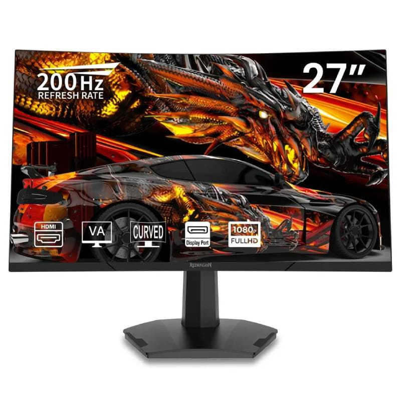 Ecran Gamer Incurvé Redragon Amber III 27" FHD 200Hz VA à bas prix en Tunisie