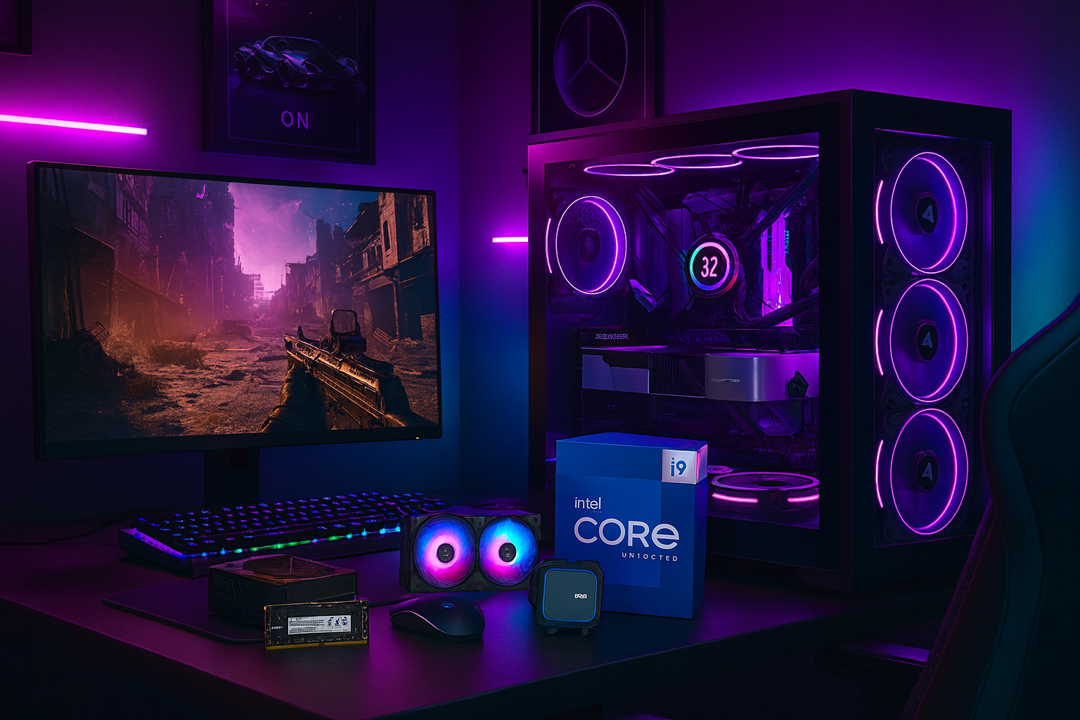 🖥️ PC Gamer Max 900 Au Meilleur – Puissance extrême pour les joueurs exigeants 