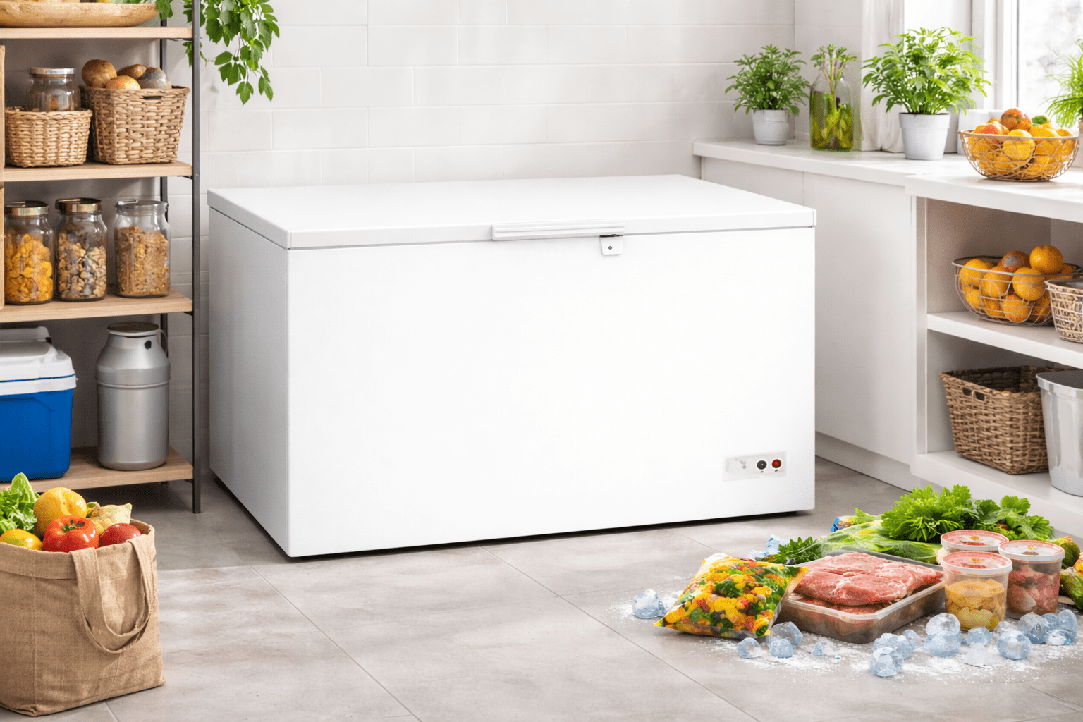 Congélateur Horizontal HOOVER HHCH412EL 442 Litres - Blanc