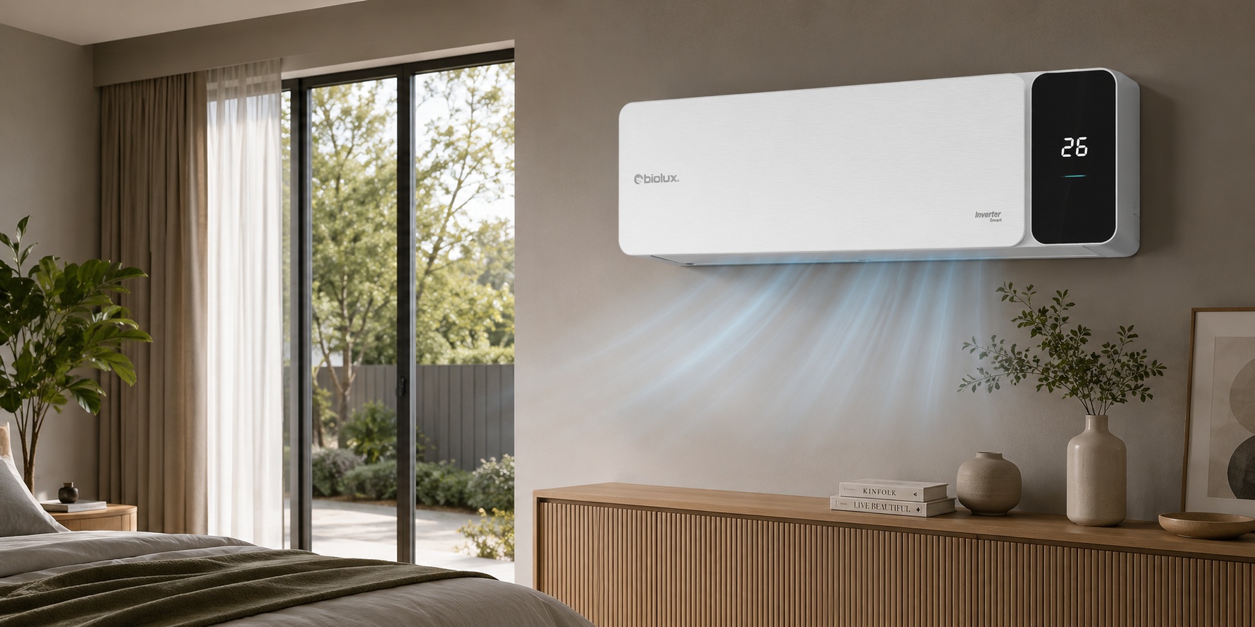 Climatiseur Biolux Smart 12000 BTU Chaud & Froid au meilleur prix en Tunisie