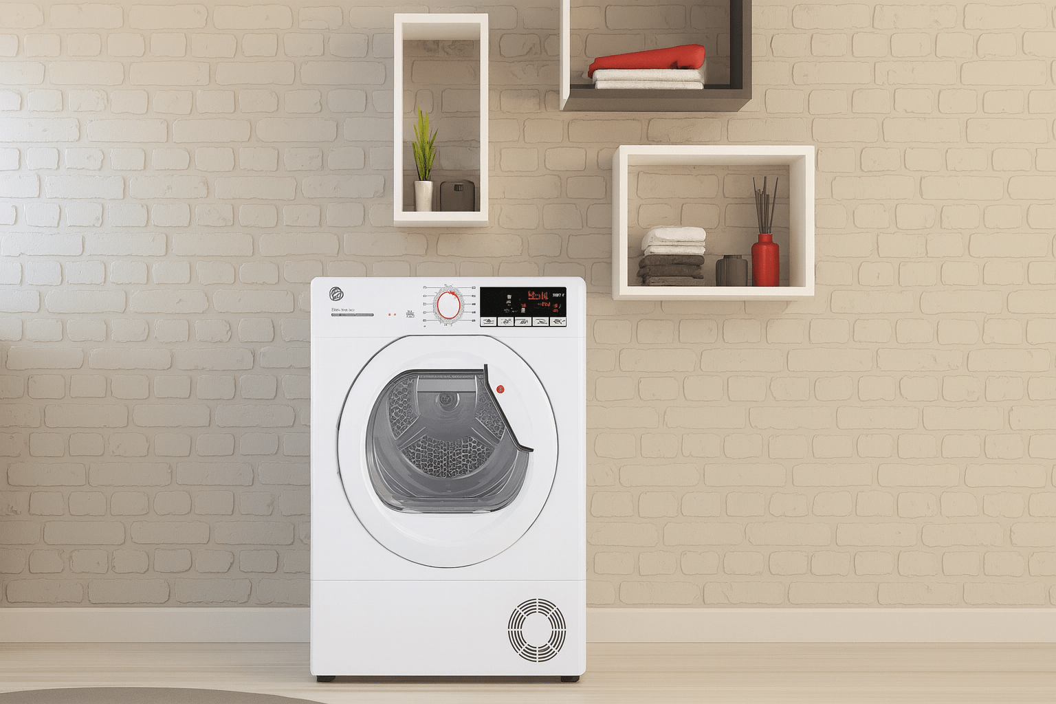 Sèche linge Frontal HOOVER HLEC8DG-80 8KG - Blanc
