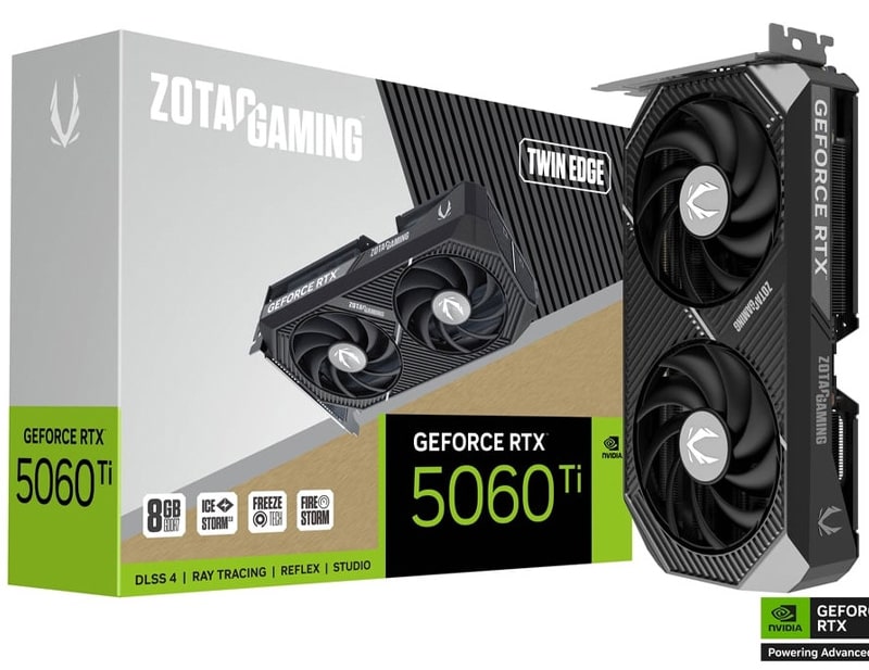 Carte Graphique Zotac Gaming GeForce RTX 5060 Ti Au Meilleur Prix En Tunisie