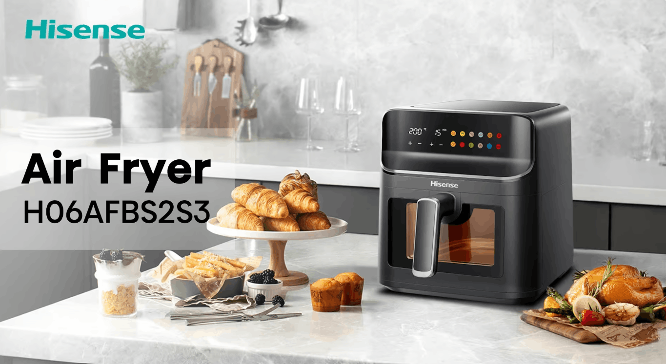 Friteuse à air Hisense H06AFBS2S3