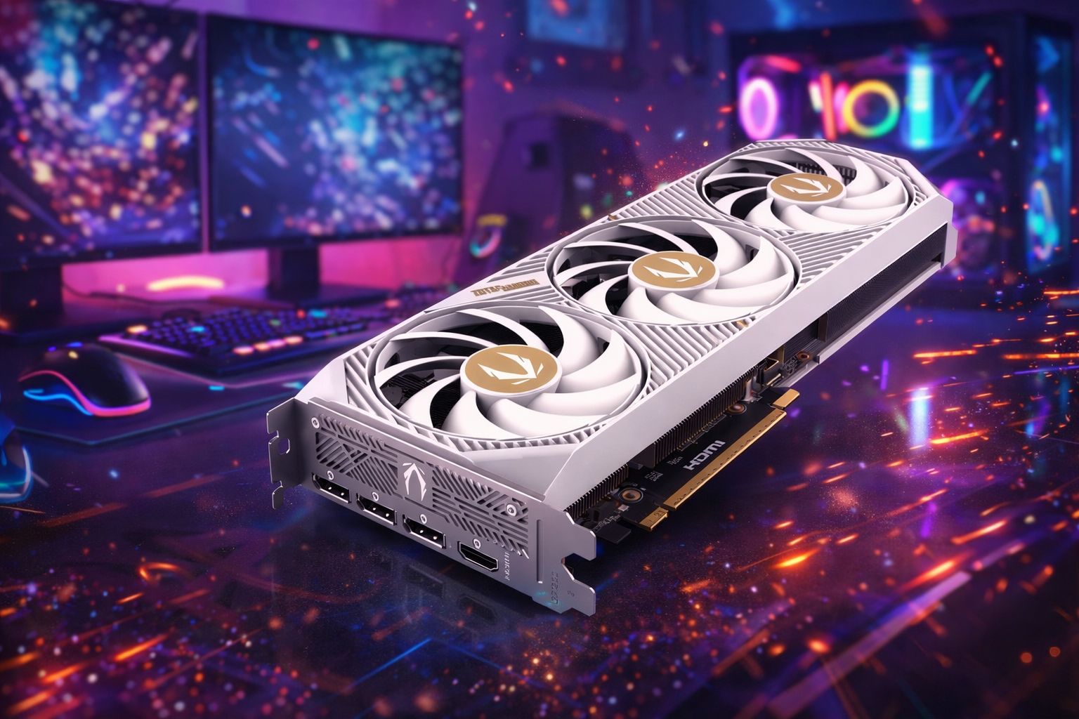 🎮 Carte Graphique Zotac Gaming GeForce RTX 5070 – 12Go GDDR7 + PCIe 5.0 + 4K/8K Ready