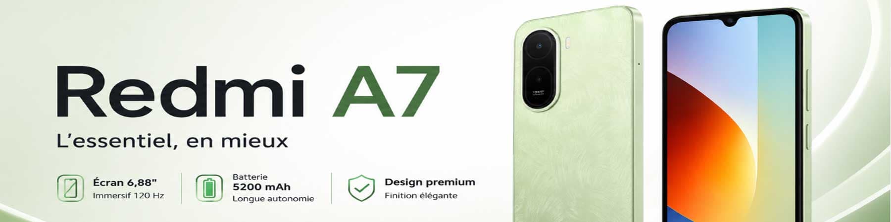 Redmi A7 en Tunisie