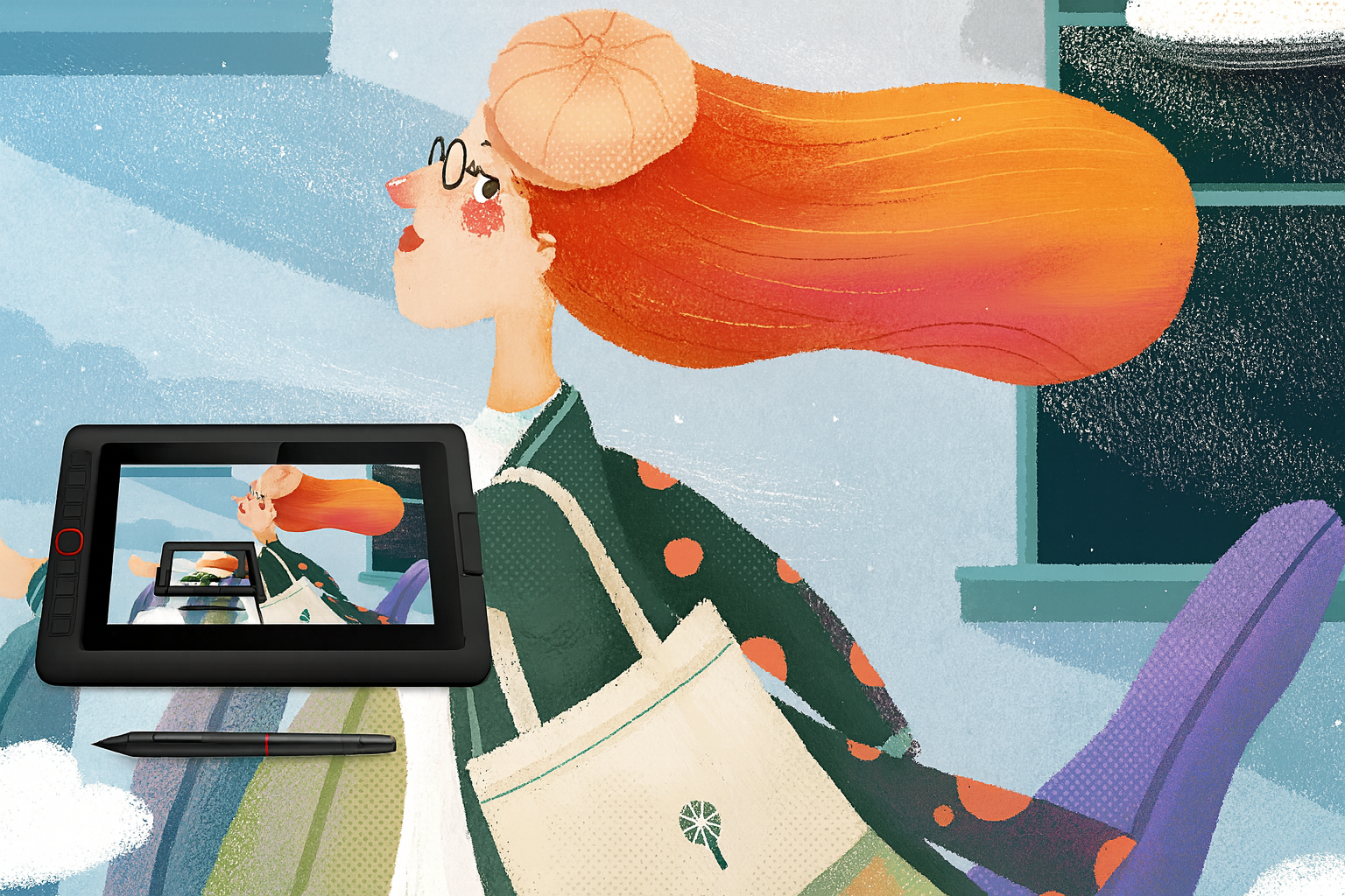 ✏️ Tablette Graphique XP-Pen Artist 12 Pro – Contrôle précis & créativité avancée