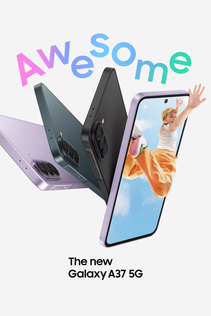 📱 Smartphone Samsung Galaxy A37 – 120 Hz, 5G au meilleur prix en Tunisie