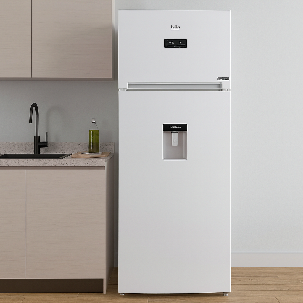 🧊 Réfrigérateur Beko RDNE56WW 560L NoFrost Inverter Blanc au meilleur prix en Tunisie : Grand volume, distributeur SlimTank et 5 ans de garantie 