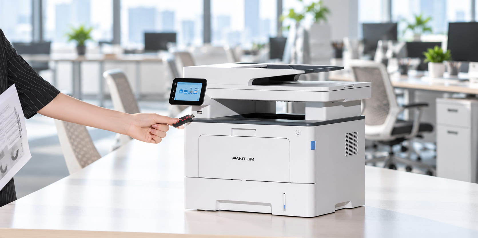 Imprimante Laser Pantum BM5100FDW 4En1 Wifi à bas prix en Tunisie