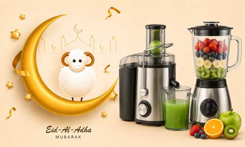 Centrifugeuse et Blender Aïd al-Adha