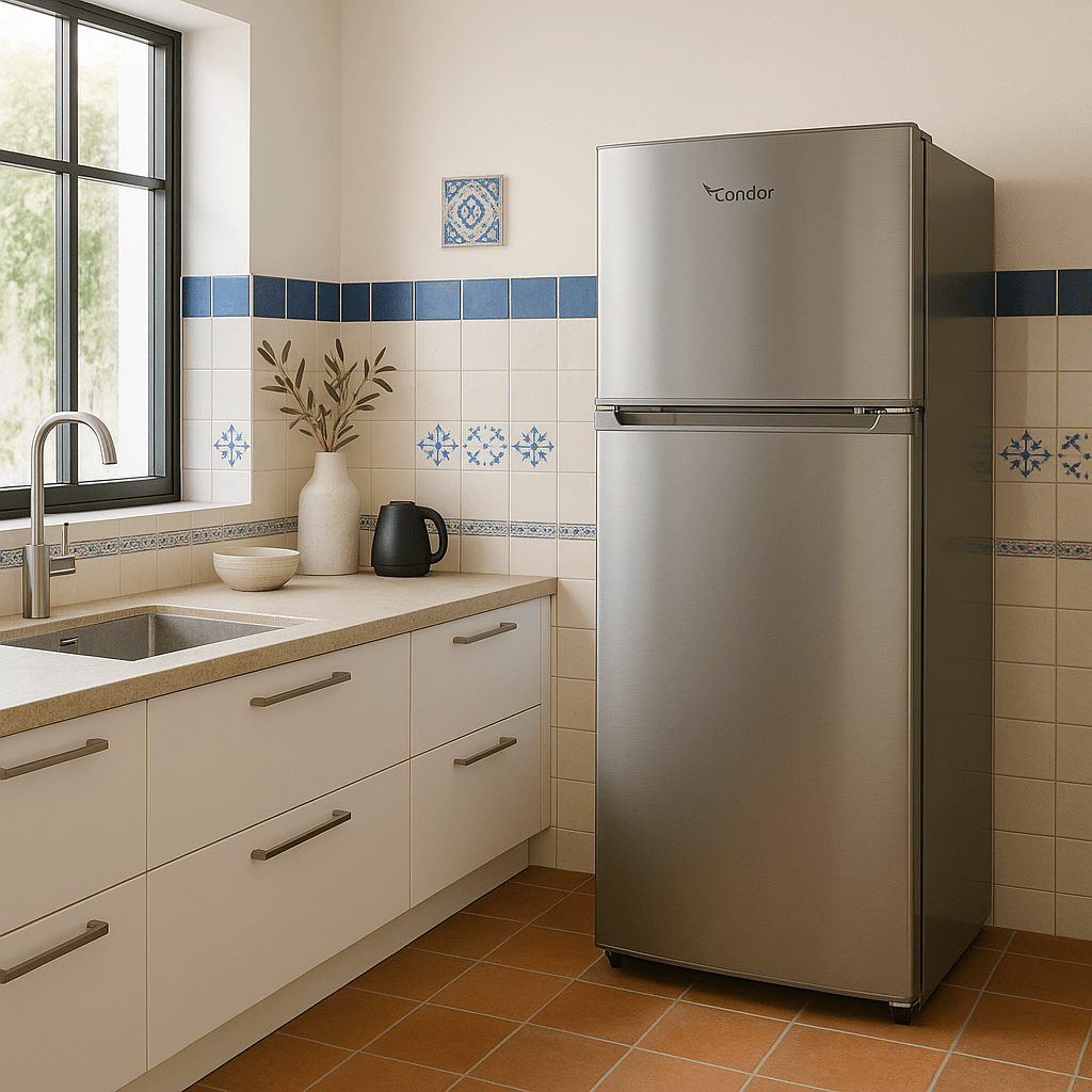 Réfrigérateur CONDOR CRF-T36GH07S 270 Litres DeFrost - Silver
