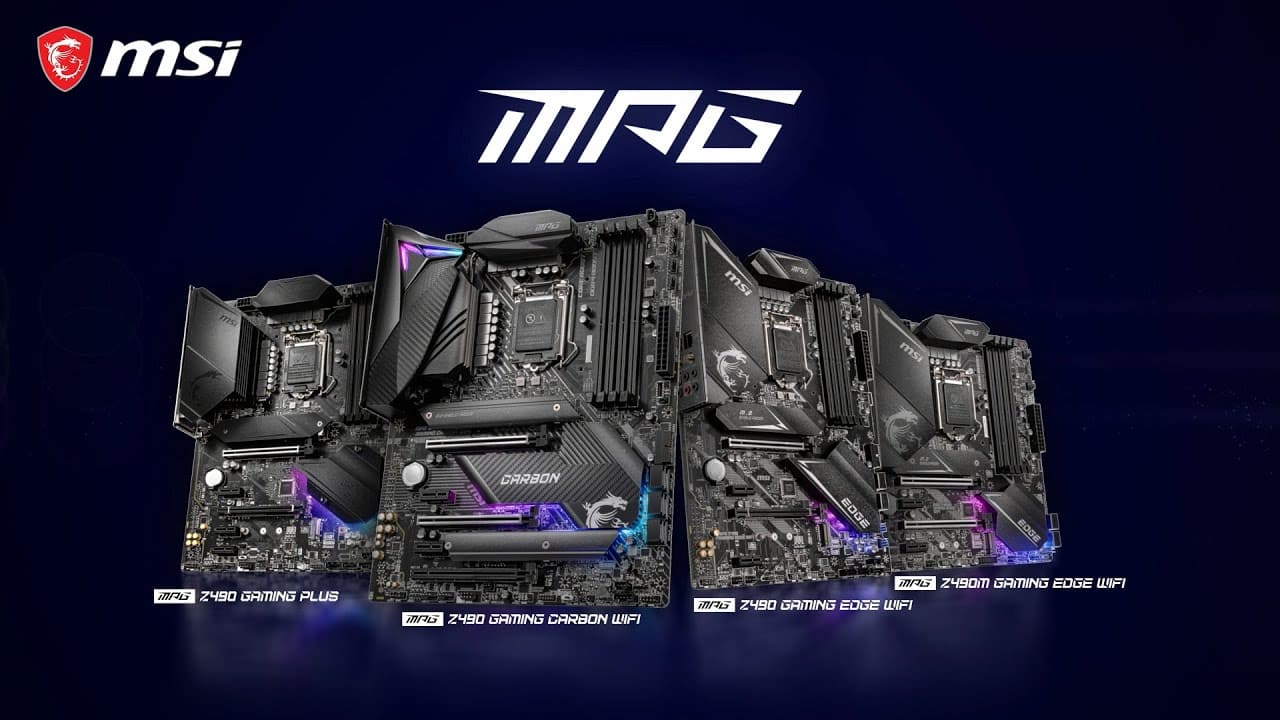 Carte Mère MSI MPG Z490 Gaming Plus LGA 1200 