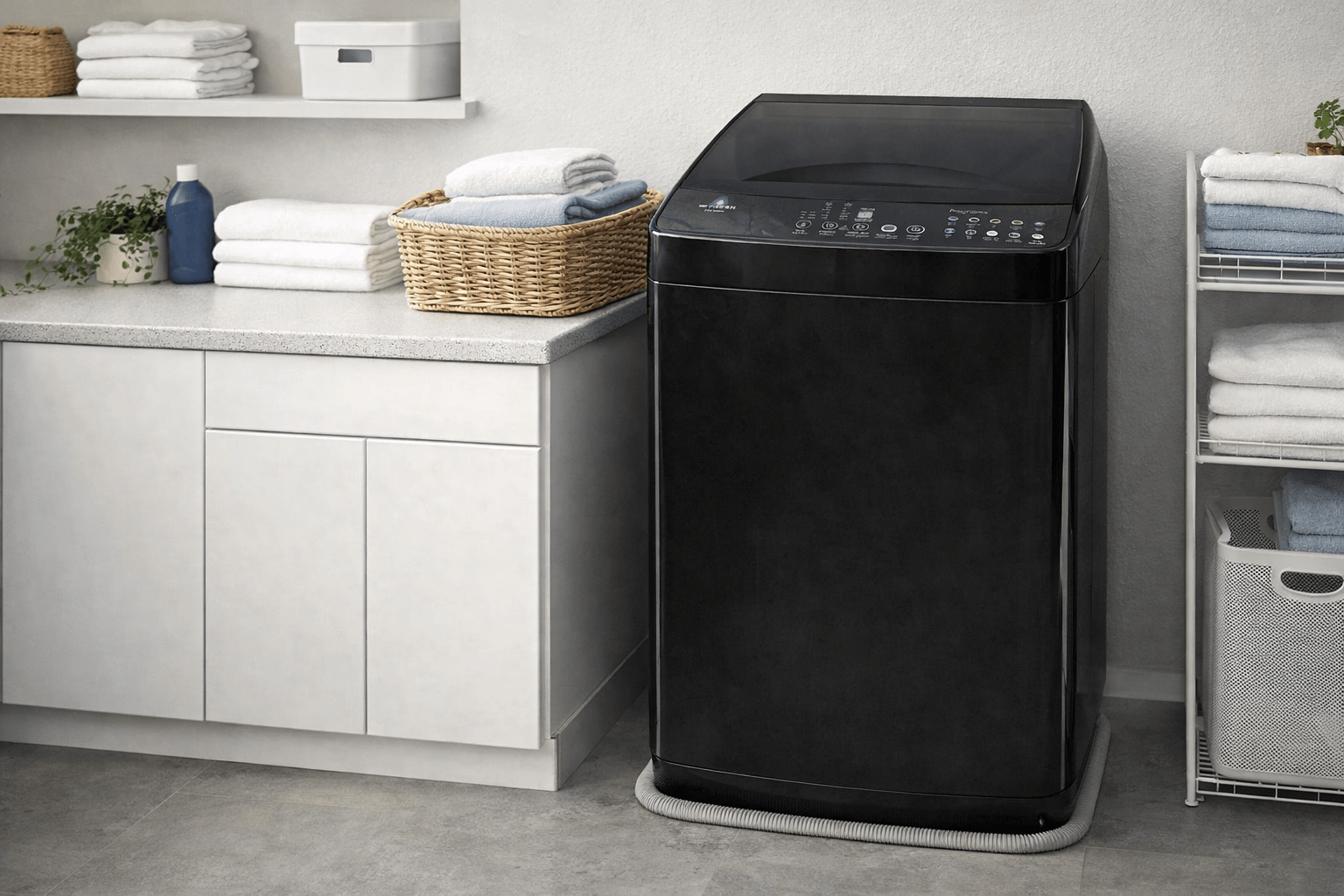 Lave linge Top FRESH FTM-09BM 9kg - Noir