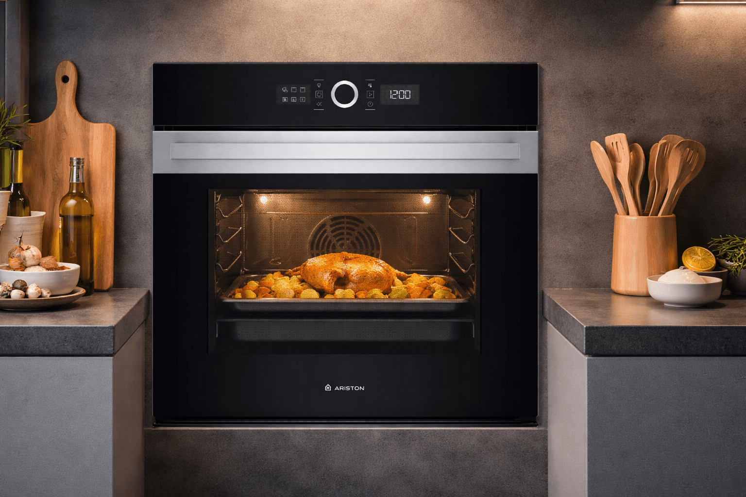 Four Encastrable électrique 73 Litres / 14 PROGRAMMES / INOX