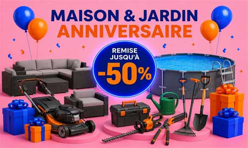  Maison & Jardin Anniversaire