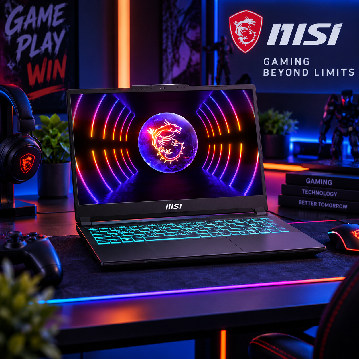 🎮 Pc Portable Gamer MSI Cyborg 15 A13VE i5 RTX 4050 16Go 512Go SSD au meilleur prix en Tunisie