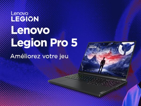 PC portable Lenovo Legion Pro 5 : Design élégant