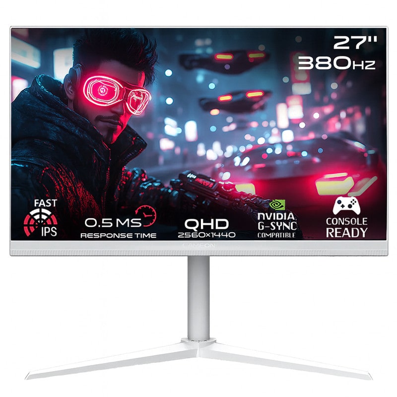 Ecran Gaming Gameon Arctic Pro Series GOAP27QHD380IPS 27'' à bas prix en Tunisie